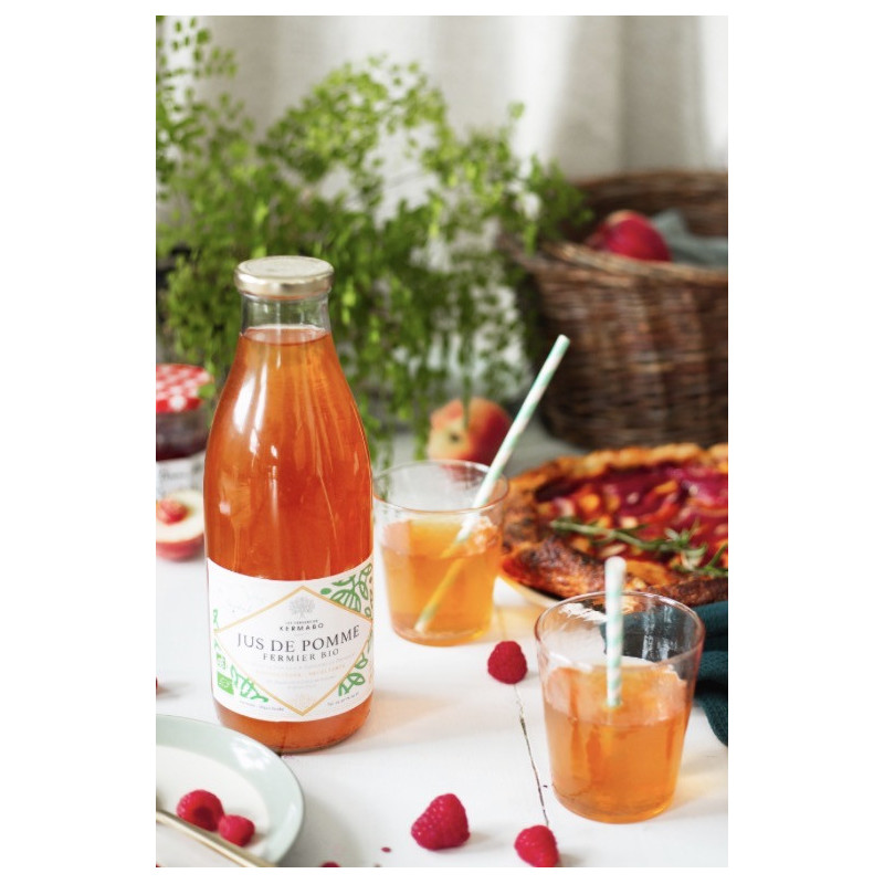 Le jus de pomme de kermabo